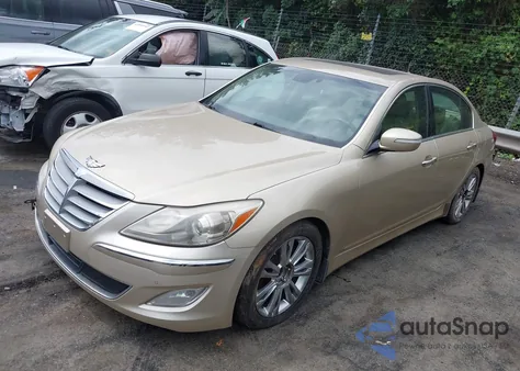 2012 Hyundai Genesis 3.8 from USA, damaged, VIN KMHGC4DD8CU204306